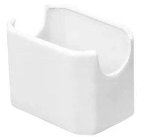 Sale Porte sachet de sucre en céramique - Blanc Accessoires Et Distributeurs Pour Condiments