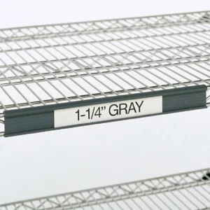 Online Porte-étiquettes de 3" x 1.25" Tablettages Commerciales