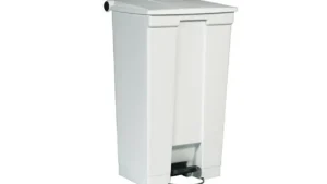 Fashion Poubelle à pédale de 23 gallons - Blanche Poubelles Et Bac De Recyclage