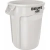 Discount Poubelle de 10 Gallons Brute (sans couvercle) - Blanche Poubelles Et Bac De Recyclage