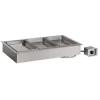 Hot Puit chauffant encastrable triple de 6" de profondeur - 208V/1P Réchauds Et Maintiens