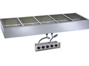 Outlet Puit chauffant encastrable à 5 bacs - 208 Volts Réchauds Et Maintiens
