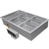 Discount Puit chauffant encastrable à 1 bac avec drain - 1215w - 208V/1p Réchauds Et Maintiens