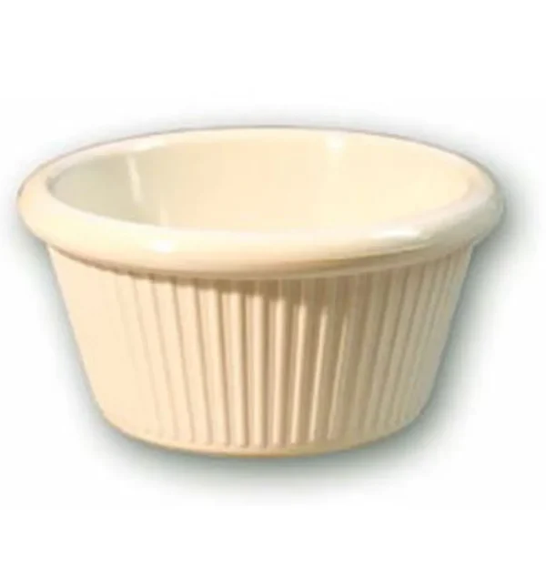 Best Ramequin cannelé de 1.5 oz - Ivoire - 12 par boite Vaisselle De Service