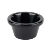 Clearance Ramequin lisse de 3 oz en mélamine noire Vaisselle De Service