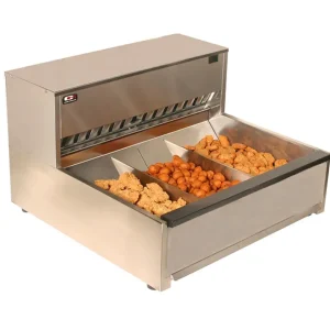 New Réchaud à friture de comptoir de 28" Crisp 'N Hold - 208V/1P Réchauds Et Maintiens