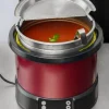 Best Réchaud à soupe à induction de 10.4 L - Rouge Réchauds Et Maintiens