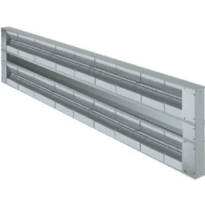 Clearance Réchaud infrarouge de 84" à 3" d'espacement en aluminium Glo-Ray - 208V Réchauds Et Maintiens