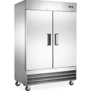 Sale Réfrigérateur de 54" à 2 portes pleines - 47 pi cube (54" x 32.25" x 82.5") Réfrigérateurs Et Congélateurs Commerciaux