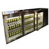 Sale Réfrigérateur de bar (Back bar) de 85" à 3 portes vitrées (pass-through) Réfrigérateurs De Bar