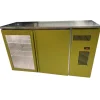 Online Réfrigérateur de bar (Back bar) de 62" à 2 portes (1 pleine, 1 vitrée) Angelik - Jaune Réfrigérateurs De Bar