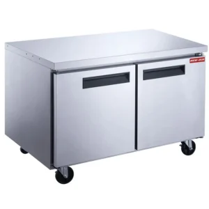 New Réfrigérateur sous-comptoir de 60" à 2 portes pleines Support D'équipement Et Tables Réfrigérées
