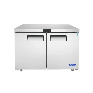 Fashion Réfrigérateur sous-comptoir de 48" à 2 portes Support D'équipement Et Tables Réfrigérées