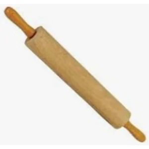 New Rouleau à pâte de 18" x 2.75" en bois d'hévéa Cuisson Et Pâtisserie