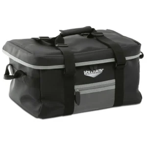 Online Sac de livraison pour traiteur de 13" x 17" x 9" à doublure en vinyle et séparateur de 12 compartiments Séries 5 - Noir Sac De Livraison