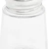 Hot Salière & poivrière de 2 oz en verre avec couvercle en plastique chromé - 12 par boite Accessoires Et Distributeurs Pour Condiments