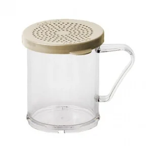 Best Saupoudreuse de 10 oz pour sel ou poivre avec couvercle beige Camwear Accessoires Et Distributeurs Pour Condiments