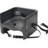 Sale Siège d'appoint pour bébé avec sangle à 3 points en plastique - Noir Chaises Pour Restaurant