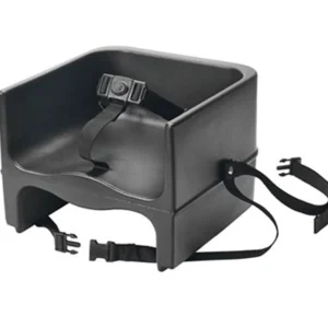 Sale Siège d'appoint pour bébé avec sangle à 3 points en plastique - Noir Chaises Pour Restaurant