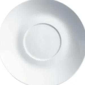 Outlet Soucoupe de 4.5" pour tasse de café Imperial White - 144 par boite Vaisselle