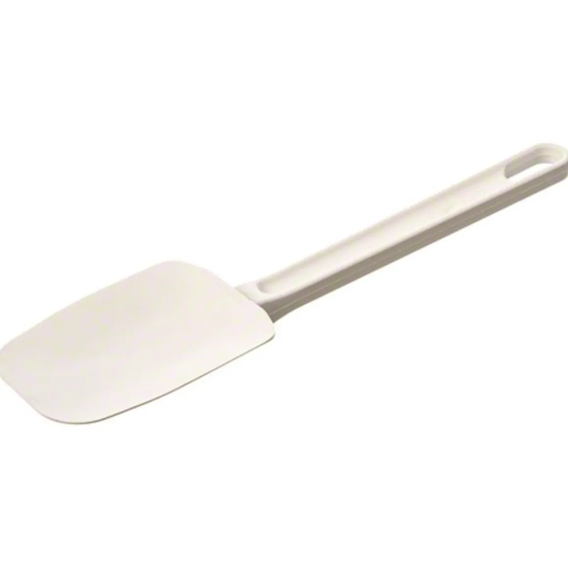 spatule_en_plastique_de___0.webp Outlet Spatule en plastique de 9.5" SoftSpoon - Blanche Ustensiles Et Outils De Cuisine