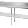 Best Table de travail de 30" x 96" en acier inoxydable avec dosseret de 5" Tables De Travail Commerciales