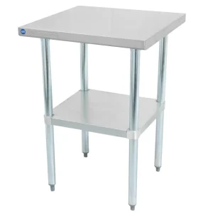 Discount Table de travail de 30" x 30" en acier inoxydable Tables De Travail Commerciales