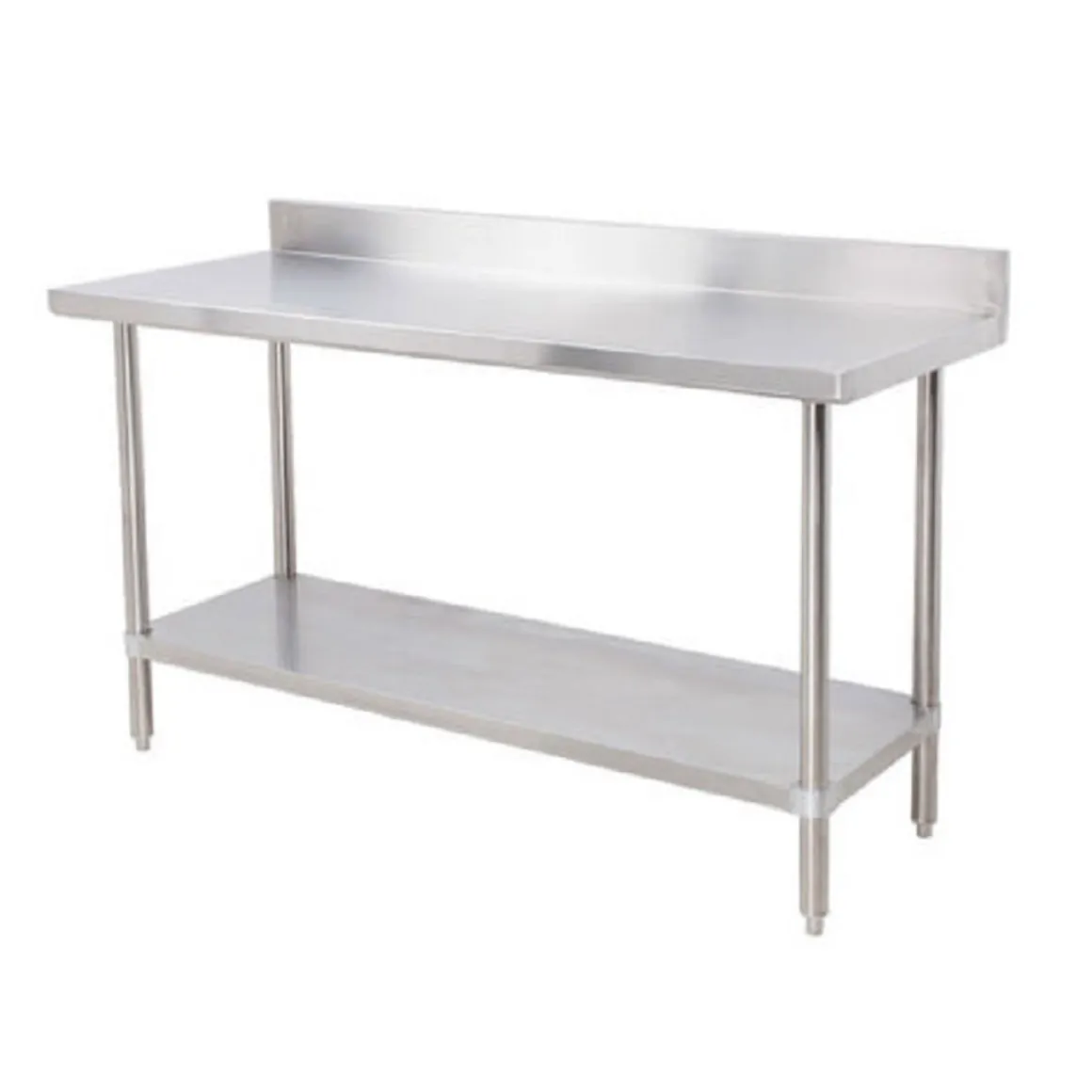 table_de_travail_de__x__e_0-28.webp Clearance Table de travail de 24" x 48" en acier inoxydable avec dosseret de 5" Tables De Travail Commerciales