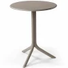 Clearance Table ronde de 24" Spritz - Tortora (beige) Ameublement Commercial Pour Terrasses