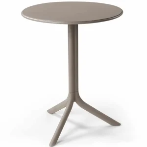 Clearance Table ronde de 24" Spritz - Tortora (beige) Ameublement Commercial Pour Terrasses
