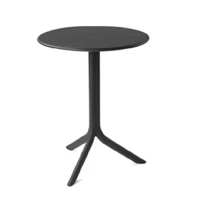 Clearance Table ronde de 24" Spritz - Antracite (noire) Ameublement Commercial Pour Terrasses