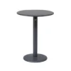 Online Table ronde de 32" Bistro Round 32 - hauteur bar - Antique Iron (noire) Ameublement Commercial Pour Terrasses