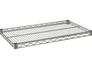 Sale Tablette de 21" x 72" au fini chromé pour étagère Tablettages Commerciales