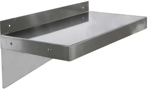 Discount Tablette murale de 12" x 48" en acier inoxydable Tablettes Murales Et Passe-plats