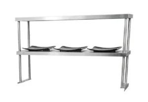 Online Tablette passe-plat double de 16" x 72" en acier inoxydable Tablettes Murales Et Passe-plats