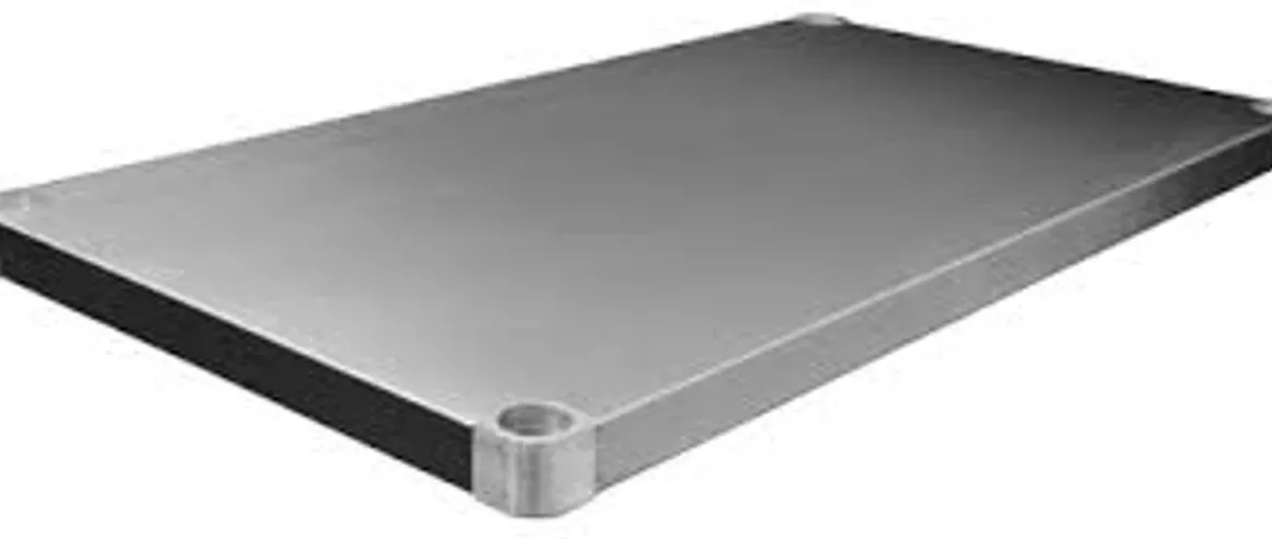 tablette_supplmentaire_po_0-7.webp Fashion Tablette supplémentaire pour table de travail de 24" x 30" en acier inoxydable Tables De Travail Commerciales