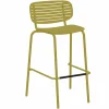 Sale Tabouret de bar Mom Bar or Counter - Antique Curry Yellow (jaune) Ameublement Commercial Pour Terrasses