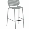 Hot Tabouret de bar Mom Bar or Counter - Antique Cement (gris) Ameublement Commercial Pour Terrasses