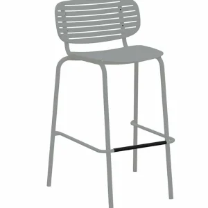Hot Tabouret de bar Mom Bar or Counter - Antique Cement (gris) Ameublement Commercial Pour Terrasses