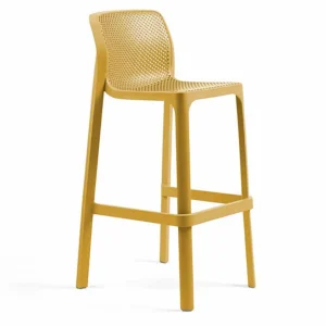 Best Tabouret de bar Net Bar - Senape (jaune) Ameublement Commercial Pour Terrasses