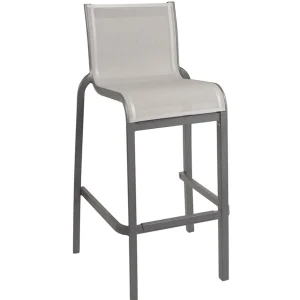 Best Tabouret de bar sans bras Sunset - Solid Gray / Volcanic Black (Gris/Noir) Ameublement Commercial Pour Terrasses