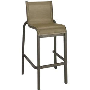 New Tabouret de bar sans bras Sunset - Cognac / Fusion Bronze (Brune) Ameublement Commercial Pour Terrasses