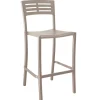 Online Tabouret de bar Vogue - French Taupe (Beige) Ameublement Commercial Pour Terrasses