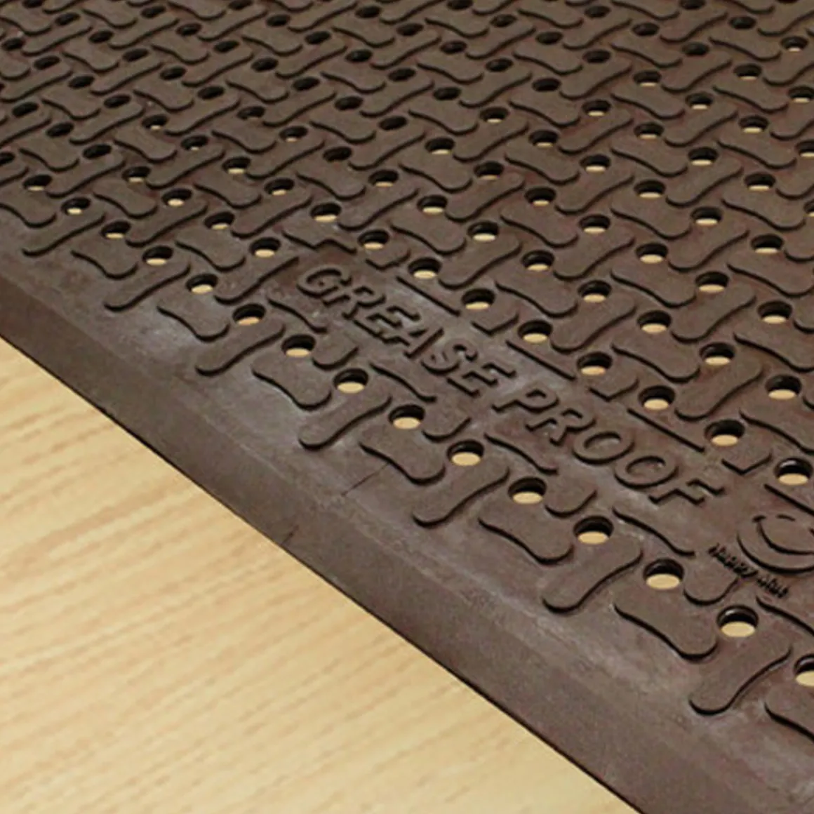 tapis_antifatigue_de__x___0.webp Sale Tapis anti-fatigue de 36" x 60" avec résistance supérieur au gras - Brun Autre Ameublement Pour Restaurant