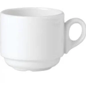 Sale Tasse empilable de 7.5 oz Atlanta Simplicity par Steelite Performance - 36 par boite Vaisselle