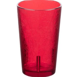 Discount Verre à eau de 8 oz - Rouge - 36 par boite Verrerie