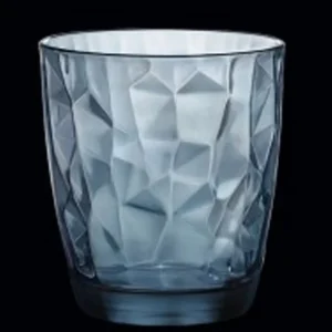 Discount Verre à eau de 13.5 oz Diamond - Bleu - 6 par boite Verrerie