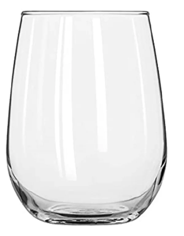 Outlet Verre à vin blanc sans pied de 17 oz Stemless - 12 par boite Verrerie