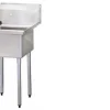 Discount Évier 1 bassin de 18" x 18" x 11" en acier inoxydable Éviers Commerciaux