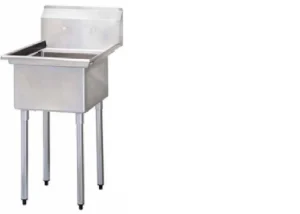 Discount Évier 1 bassin de 18" x 18" x 11" en acier inoxydable Éviers Commerciaux